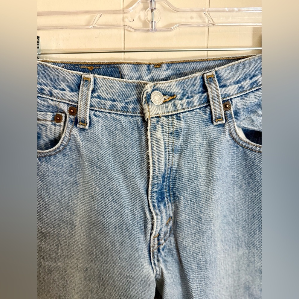 LEVI’S 550 Relaxed Fit Tapered Leg Jeans Women Size 6 Mis M - Picture 3 of 9